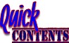 Quick Contents - Button Linking the Low Graphics Streamlined Version of my Contents Page