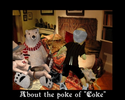 About the poke of "Coke"