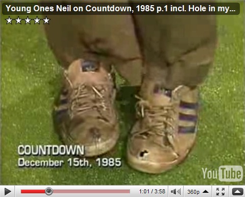 Neil the Hippie's Shoes - There's a Hole in his Shoe